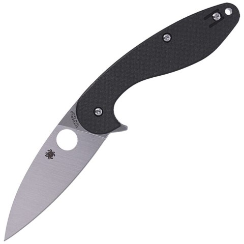 Nóż składany Spyderco Silverax Carbon Fiber/G10 Laminate, Satin CPM S30V by Paul Alexander (C228CFP) Spyderco Inc.