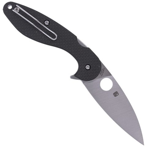 Nóż składany Spyderco Silverax Carbon Fiber/G10 Laminate, Satin CPM S30V by Paul Alexander (C228CFP) Spyderco Inc.