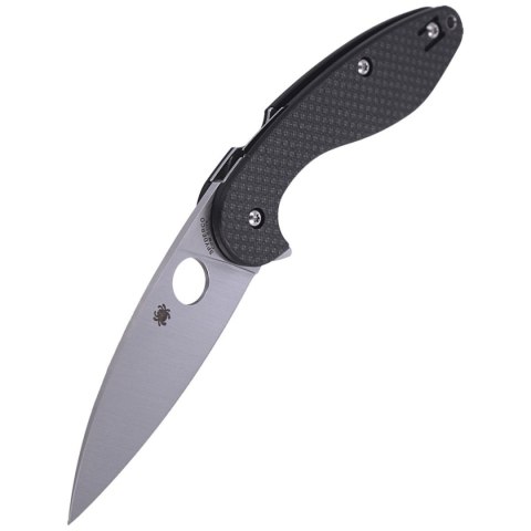 Nóż składany Spyderco Silverax Carbon Fiber/G10 Laminate, Satin CPM S30V by Paul Alexander (C228CFP) Spyderco Inc.
