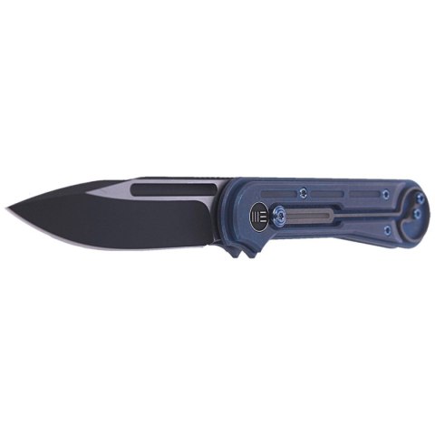 Nóż składany WE Knife Double Helix Blue Titanium, Black Stonewash CPM S35VN (815C) WE Knife