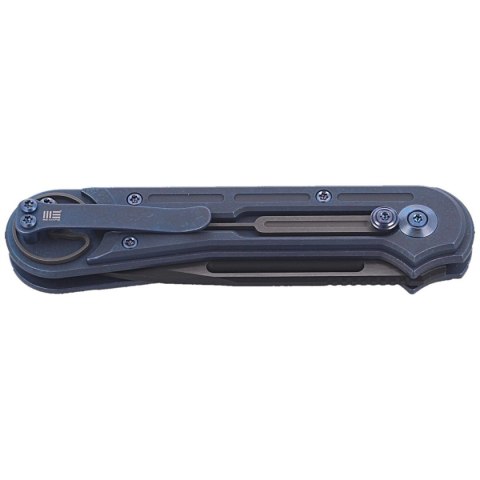 Nóż składany WE Knife Double Helix Blue Titanium, Black Stonewash CPM S35VN (815C) WE Knife