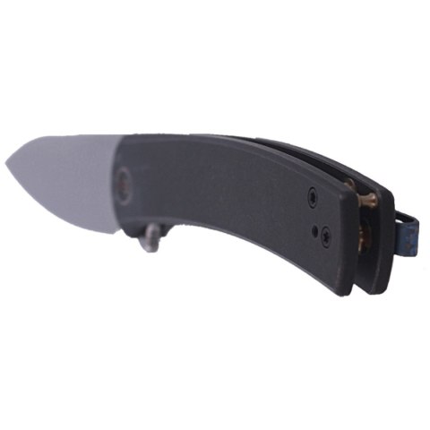 Nóż składany WE Knife Upshot LE No 246/410 Black Ti, Polished Bead Blasted CPM 20CV (2102A) WE Knife