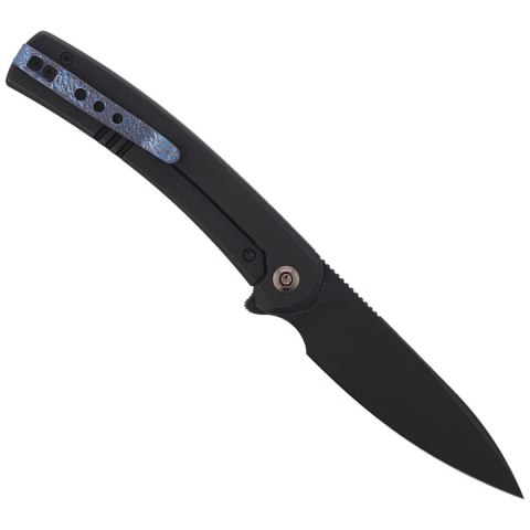 Nóż składany WE Knife Upshot LE No 375/410 Black Ti, Black Stonewashed CPM 20CV (2102B) WE Knife
