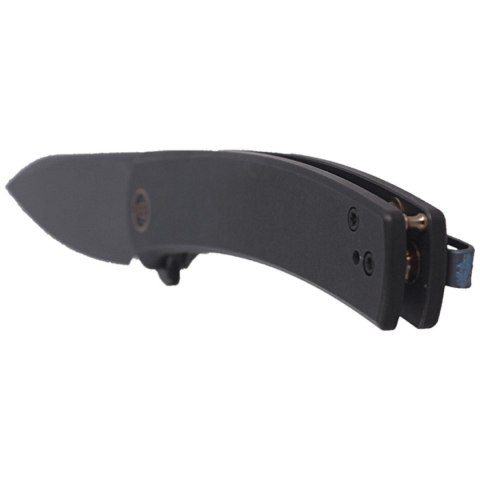 Nóż składany WE Knife Upshot LE No 375/410 Black Ti, Black Stonewashed CPM 20CV (2102B) WE Knife