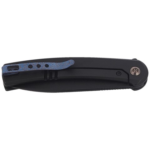 Nóż składany WE Knife Upshot LE No 375/410 Black Ti, Black Stonewashed CPM 20CV (2102B) WE Knife
