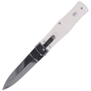 Nóż sprężynowy Mikov Predator ABS, Klips (241-NH-1/N WHITE) Mikov s.r.o.