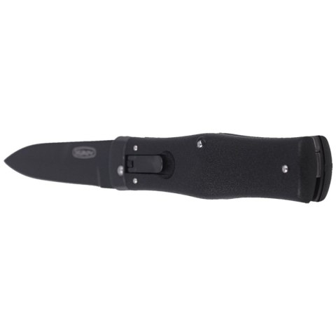 Nóż sprężynowy Mikov Predator Blackout Black ABS, Black DLC N690 (241-BH-1/BKP) Mikov s.r.o.