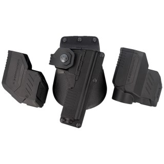 Kabura, osłony na latarkę, laser Fobus Glock 19, 19X, 23, 32, 45 (RBT19G Bundle) Fobus