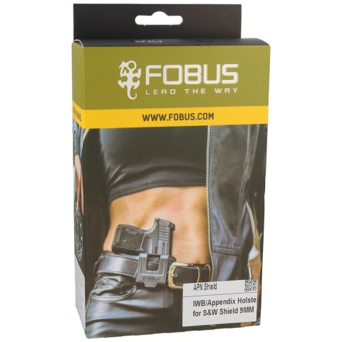 Kabura wewnętrzna Fobus IWB S&W Shield 9mm Obustronna (APN Shield) Fobus