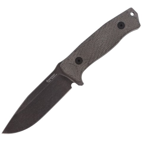 Nóż LionSteel Micarta Green Canvas, PVD / Stone Washed Sleipner (M5B CVG) LionSteel