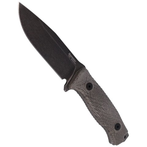 Nóż LionSteel Micarta Green Canvas, PVD / Stone Washed Sleipner (M5B CVG) LionSteel