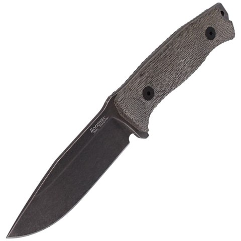 Nóż LionSteel Micarta Green Canvas, PVD / Stone Washed Sleipner (M5B CVG) LionSteel
