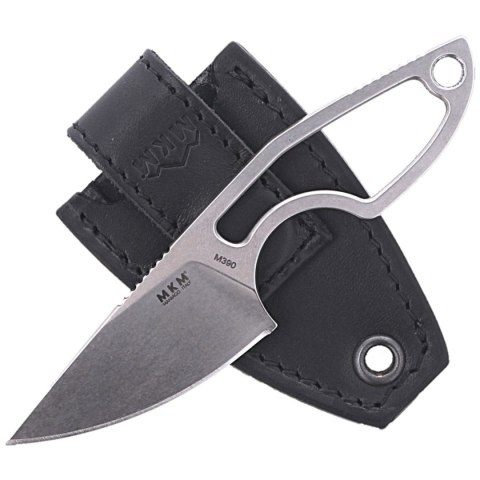 Nóż na szyje MKM Mikro 1 Naked Stainless, Stonewashed M390 by Jesper Voxnæs (MKMR01-N) MKM - Maniago Knife Makers