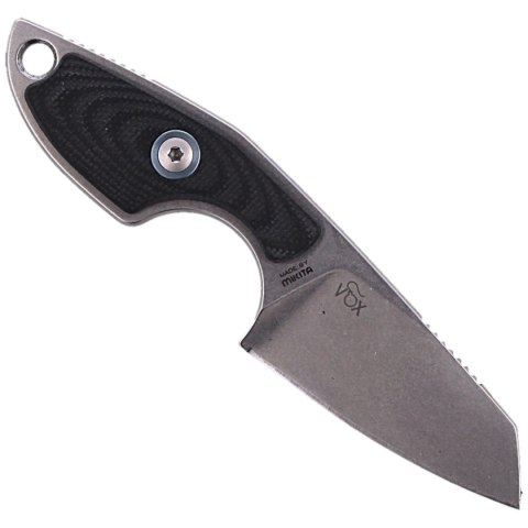 Nóż na szyje MKM Mikro 2 Black G10, Stonewashed M390 by Jesper Voxnæs (MKMR02-GBK) MKM - Maniago Knife Makers