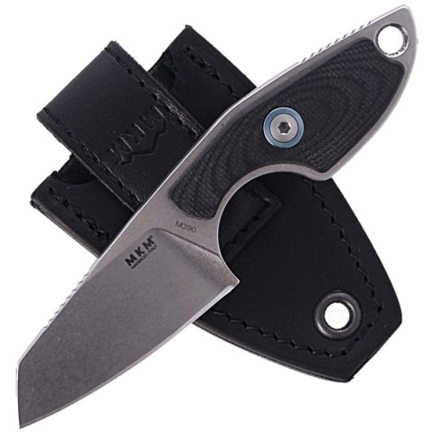 Nóż na szyje MKM Mikro 2 Black G10, Stonewashed M390 by Jesper Voxnæs (MKMR02-GBK) MKM - Maniago Knife Makers