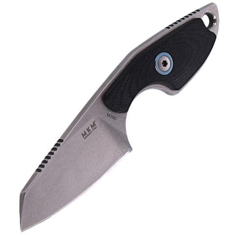 Nóż na szyje MKM Mikro 2 Black G10, Stonewashed M390 by Jesper Voxnæs (MKMR02-GBK) MKM - Maniago Knife Makers