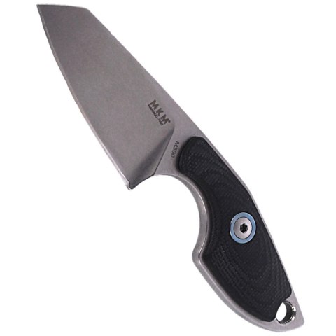 Nóż na szyje MKM Mikro 2 Black G10, Stonewashed M390 by Jesper Voxnæs (MKMR02-GBK) MKM - Maniago Knife Makers