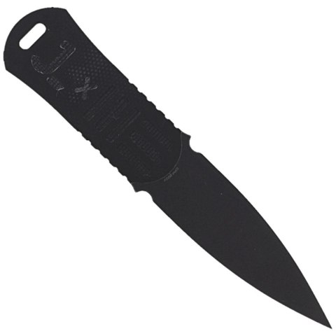 Nóż na szyję WE Knife OSS Dagger Black G10, Black Stonewashed by Justin Lundquist (2017E) WE Knife