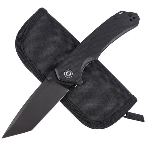 Nóż składany CIVIVI Brazen Black G10, Black Stonewashed (C2023C) Civivi by WE Knife