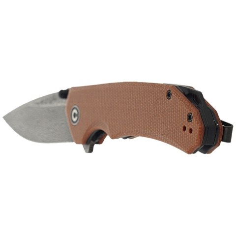 Nóż składany CIVIVI Brazen Brown Micarta, Black Damascus (C2102DS-1) Civivi by WE Knife