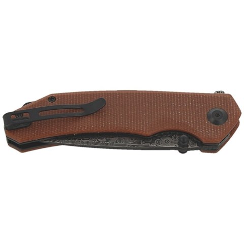 Nóż składany CIVIVI Brazen Brown Micarta, Black Damascus (C2102DS-1) Civivi by WE Knife
