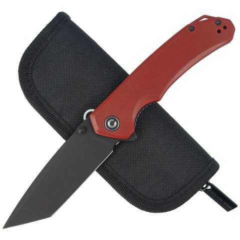 Nóż składany CIVIVI Brazen Burgundy G10, Black Stonewashed (C2023B) Civivi by WE Knife