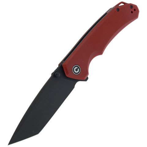 Nóż składany CIVIVI Brazen Burgundy G10, Black Stonewashed (C2023B) Civivi by WE Knife