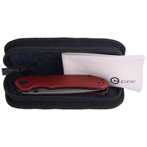 Nóż składany CIVIVI Brazen Burgundy G10, Stonewashed (C2102B) Civivi by WE Knife