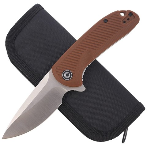 Nóż składany CIVIVI Durus Brown G10, Satin Finish (C906B) Civivi by WE Knife