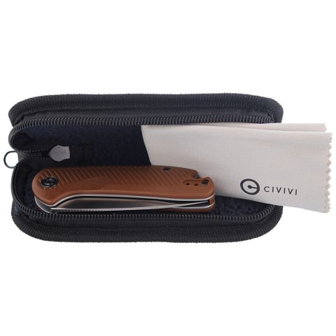Nóż składany CIVIVI Durus Brown G10, Satin Finish (C906B) Civivi by WE Knife