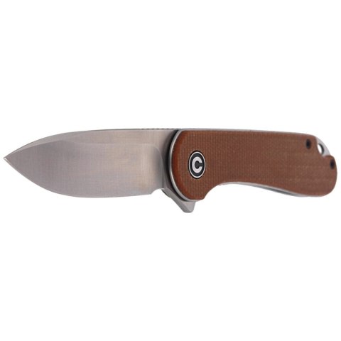 Nóż składany CIVIVI Elementum Flipper Brown Micarta, Satin Finish (C907M) Civivi by WE Knife