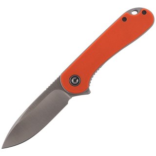 Nóż składany CIVIVI Elementum Flipper Orange G10, Satin Finish (C907R) Civivi by WE Knife
