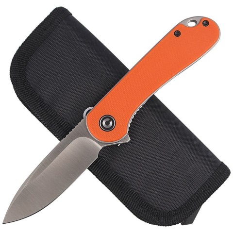 Nóż składany CIVIVI Elementum Flipper Orange G10, Satin Finish (C907R) Civivi by WE Knife