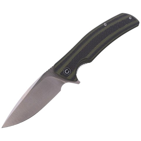 Nóż składany CIVIVI Incite Layered Green G10 / Carbon Fiber, Satin Finish (C908A) Civivi by WE Knife