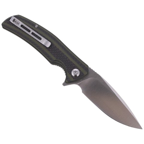 Nóż składany CIVIVI Incite Layered Green G10 / Carbon Fiber, Satin Finish (C908A) Civivi by WE Knife
