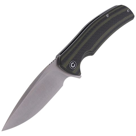 Nóż składany CIVIVI Incite Layered Green G10 / Carbon Fiber, Satin Finish (C908A) Civivi by WE Knife