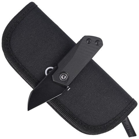 Nóż składany CIVIVI Ki-V Black G10, Black Stonewashed by Ostap Hel (C2108B) Civivi by WE Knife