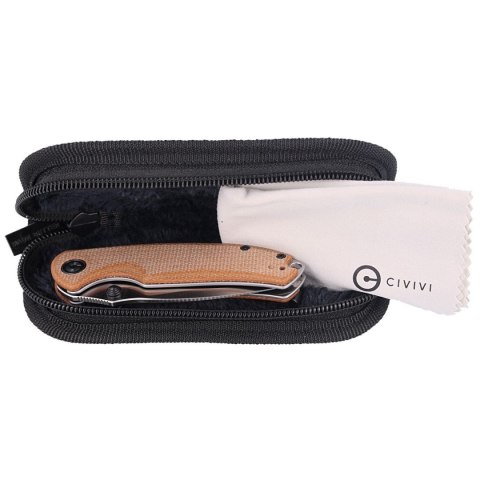 Nóż składany CIVIVI Pintail Brown Micarta, Satin Finish (C2020A) Civivi by WE Knife