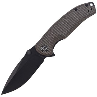 Nóż składany CIVIVI Pintail Dark Green Micarta, Black Stonewashed (C2020C) Civivi by WE Knife