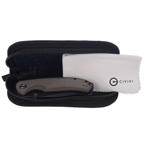 Nóż składany CIVIVI Pintail Dark Green Micarta, Black Stonewashed (C2020C) Civivi by WE Knife