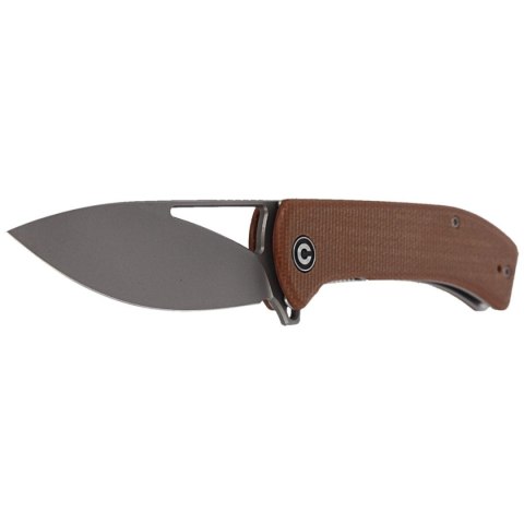 Nóż składany CIVIVI Riffle Brown Micarta, Stonewashed (C2024A) Civivi by WE Knife