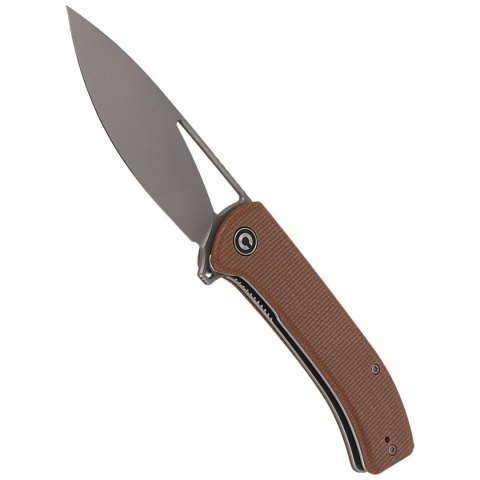 Nóż składany CIVIVI Riffle Brown Micarta, Stonewashed (C2024A) Civivi by WE Knife