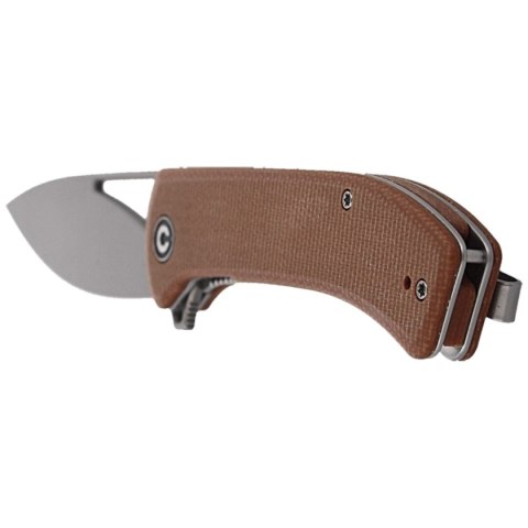 Nóż składany CIVIVI Riffle Brown Micarta, Stonewashed (C2024A) Civivi by WE Knife