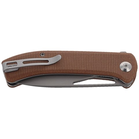 Nóż składany CIVIVI Riffle Brown Micarta, Stonewashed (C2024A) Civivi by WE Knife