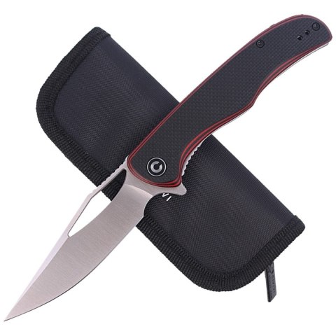 Nóż składany CIVIVI Shredder Red / Black G10, Satin Finish (C912B) Civivi by WE Knife