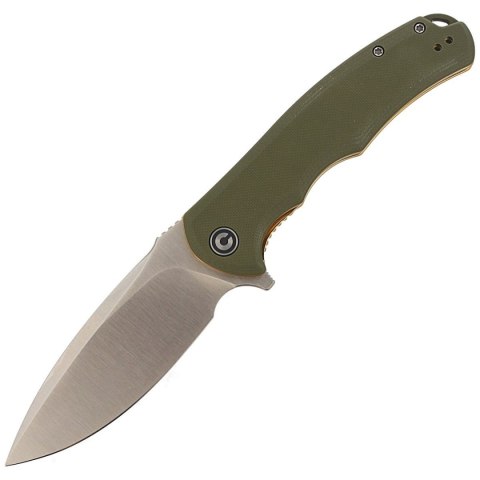 Nóż składany Civivi Praxis Green G10, Satin 9Cr18MoV (C803A) Civivi by WE Knife