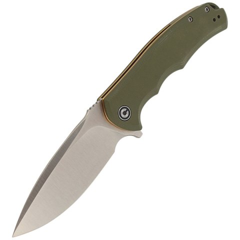 Nóż składany Civivi Praxis Green G10, Satin 9Cr18MoV (C803A) Civivi by WE Knife