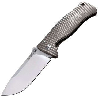 Nóż składany LionSteel SR2 Grey Titanium, Satin Sleipner by Molletta (SR2 G) LionSteel