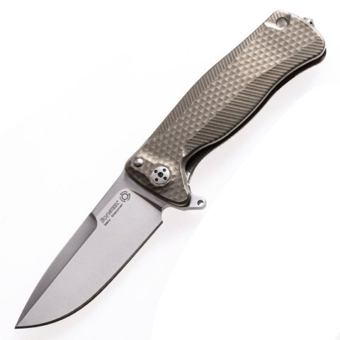 Nóż składany LionSteel SR22 Bronze Titanium, Satin Sleipner by Molletta (SR22 B) LionSteel