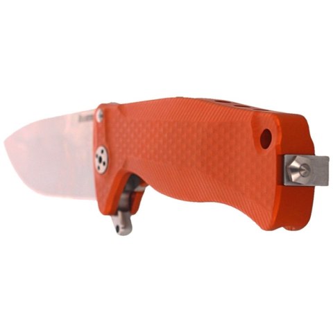 Nóż składany LionSteel SR22A Orange Aluminum, Satin Sleipner by Molletta (SR22A OS) LionSteel
